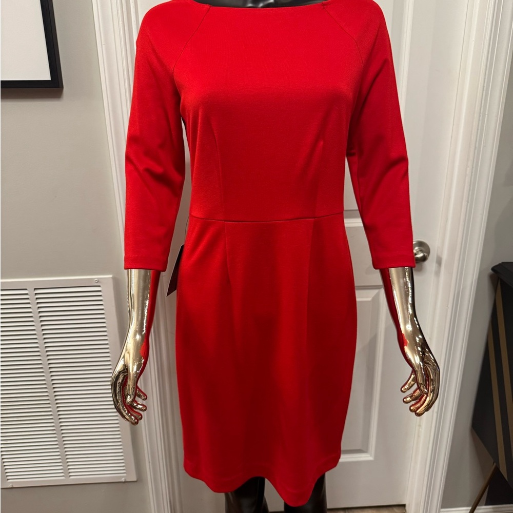 The Limited Red Stretch Sheath Dress NWT Size 4